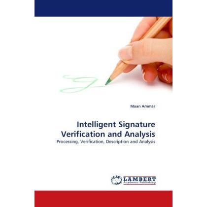 Intelligent Signature Verification and Analysis, Fachbücher von Maan Ammar