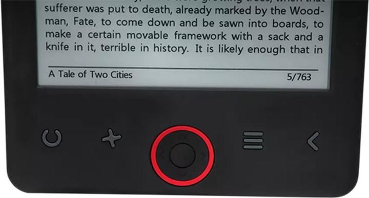 Actual product image Denver E-READER EBO-626 (6", 4 GB, Juoda)