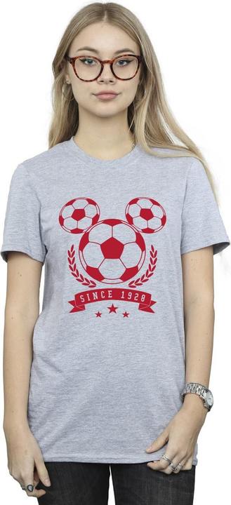 Immagine prodotto Disney Mickey Football Head Maglietta Ampia Donna (L)
