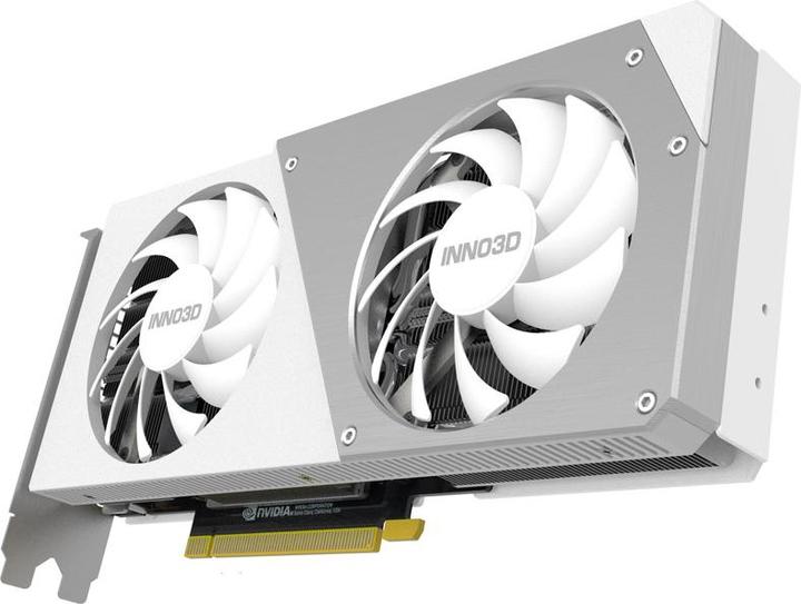 Immagine prodotto Inno3D GeForce RTX 4070 Twin X2 OC 12GB GDDR6X 3xDP 1xHDMI Bianco (12 GB)