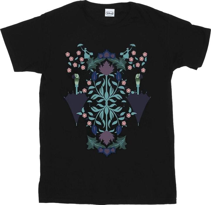 Produktbild Disney Mary Poppins Floral Collage TShirt Mädchen (152, 158)