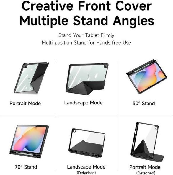 Actual product image Dux Ducis Magi Series Bookover (Galaxy Tab S6 Lite)