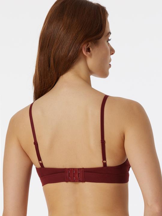 Actual product image Schiesser Pure Rib underwired bra (Single pack, 85 B)