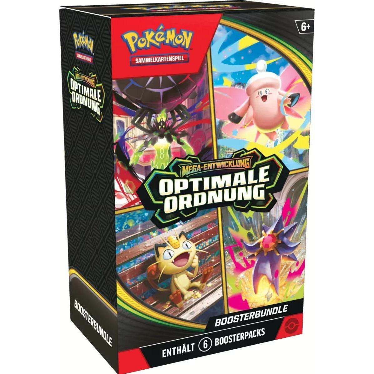 Pokémon P-DE ME03 6 Booster Bundle (Tedesco, Pacchetto Booster)
