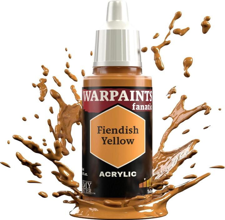 Actual product image Army Painter TAPWP3092P - Warpaints Fanatic: Fiendish Yellow