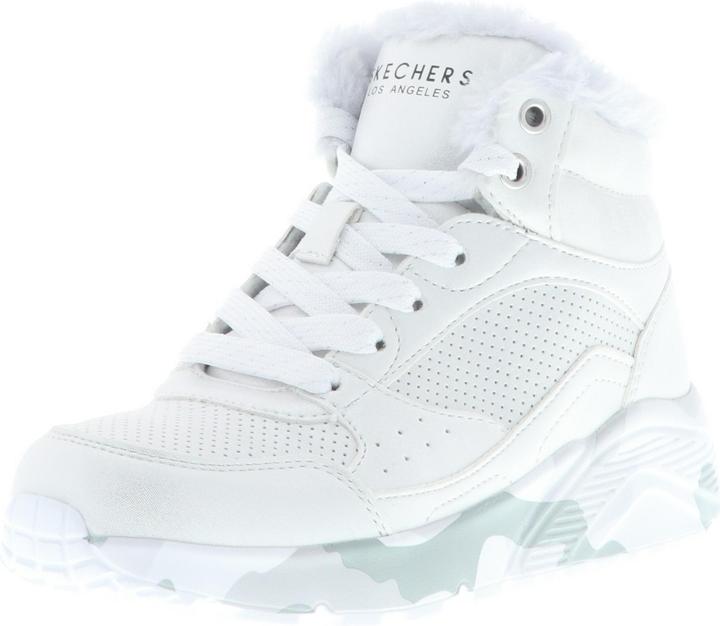 Image du produit Skechers 310485L/SLGY Uno Lite-Camo Dazzle Enfants Filles Baskets Femmes Camouflage Argent (34)