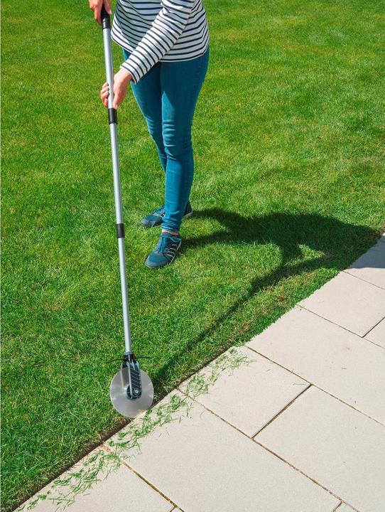 Actual product image Wenko Lawn edge roller 72.0 - 139.0 cm (Weed whacker, Garden machinery tools)