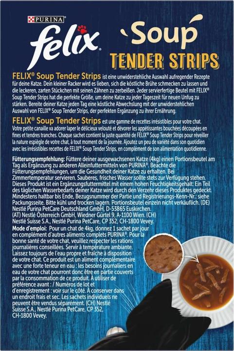 Image du produit Felix Soup Sélection de la Campagne (Adulte, 6 pcs, 288 g)