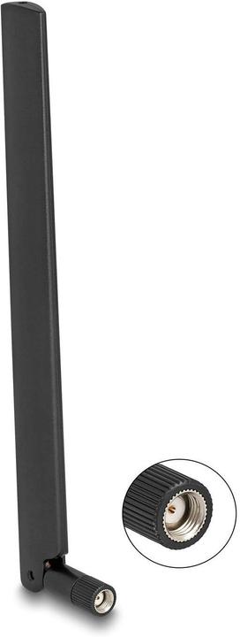 Produktbild Delock 90677 - WiFi 6 Antenne RP-SMA Stecker 3 - 6 dBi omnidirektional mit Kippgelenk sc (WLAN)