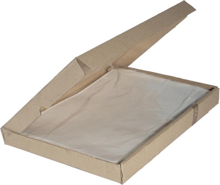 Image du produit Exacompta Sachet de 10 pochettes adhésives PVC lisse 14/100e - A4 - Cristal (A4, 10x)