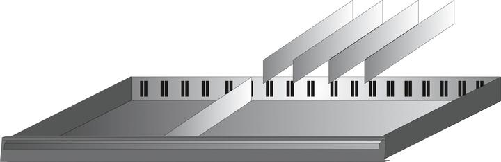 Produktbild HAZET Trennbleche ∙ flach 173-31/5 ∙ Anzahl Werkzeuge: 5
