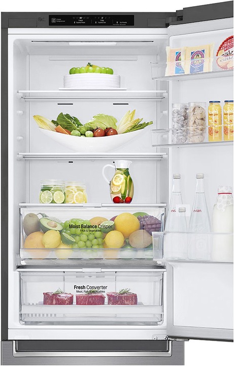 Immagine prodotto LG GBB61PZGFN Anteriore: Acciaio, altezza 186 cm (341 l)