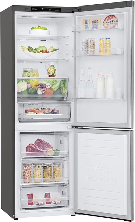 Immagine prodotto LG GBB61PZGFN Anteriore: Acciaio, altezza 186 cm (341 l)