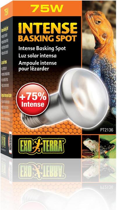 Actual product image Exo Terra Sun Glo Heat Spot Lamp TB 75W (UVB)