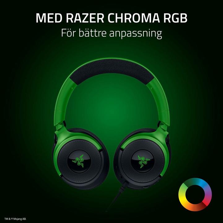 Produktbild Razer Headset Kraken V4 X Minecraft (Kabelgebunden)
