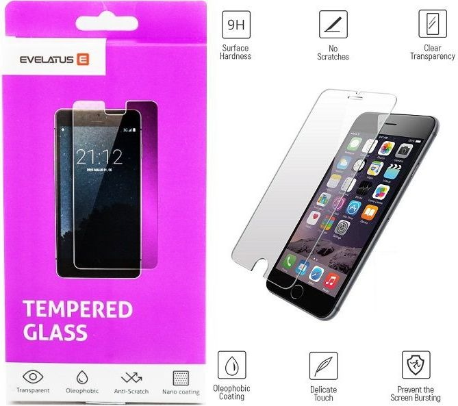 Evelatus Galaxy S6 EdgeOroVetro temperato (1 Pezzo/i, Samsung Galaxy S6 Edge)