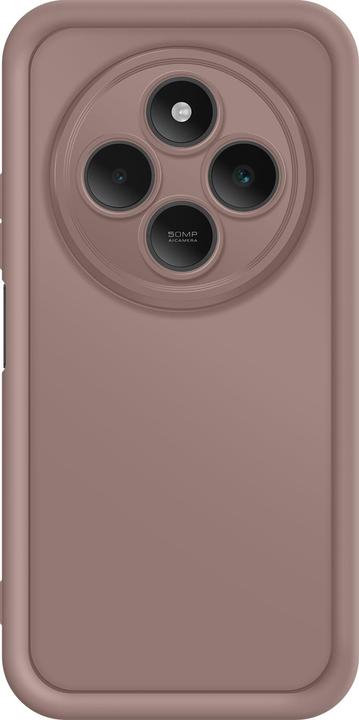 Actual product image OEM Rim TPU case for Xiaomi Redmi 14C 4G brown (Xiaomi Redmi 14C)