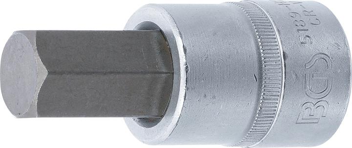 Actual product image BGS Bit Socket 20 mm (3/4") Drive internal Hexagon 22 mm (Allen screw)