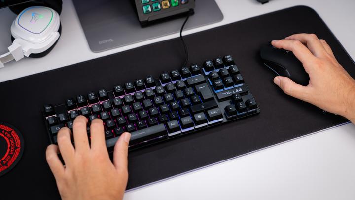 Actual product image The G-Lab Keyz Caesium TKL (FR, Cable)