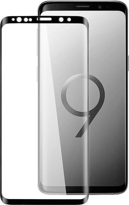 Evelatus Galaxy S9 Plus G965 Full Glue Black (1 pcs., Samsung Galaxy S9)