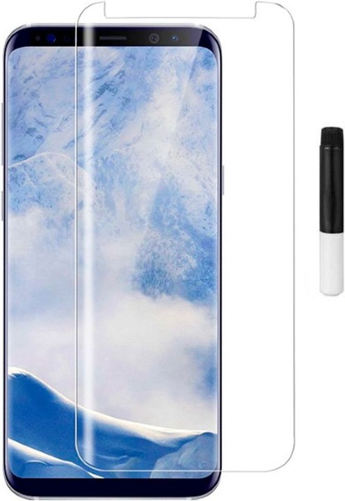Actual product image Evelatus S9 Plus 3D Hot Bending UV Glue (1 Piece, Samsung Galaxy S9+)