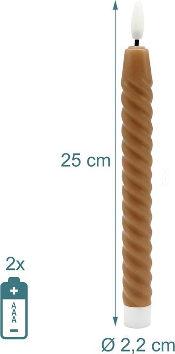 Immagine prodotto Relaxdays 6x candele LED (6x)