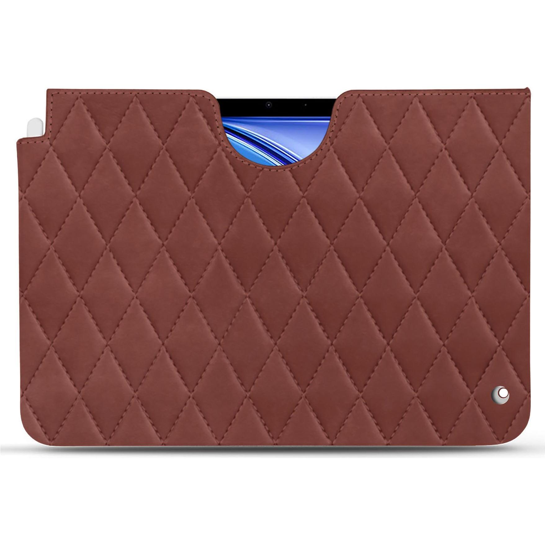Noreve Lederschutzhülle (iPad Air 2020 (4. Gen), iPad Air 2022 (5. Gen)), Tablet Hülle, Rot