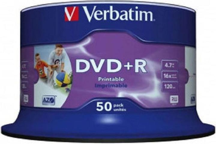 Produktbild Verbatim 43758 DVD+R DL 50pc (50x)