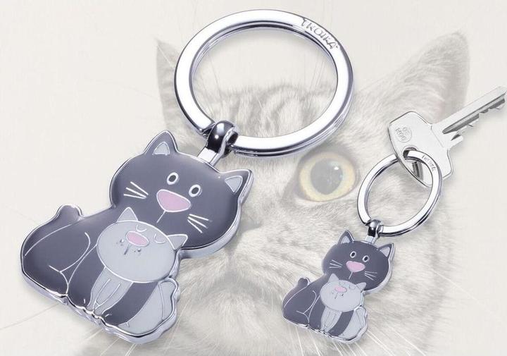 Actual product image Troika Key tag. CAT & KITTY