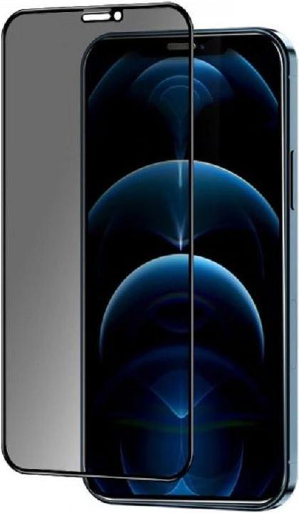 Produktbild Evelatus iPhone 12 PRO Max Privacy tempered glass (1 Stk., Apple iPhone 12 Pro Max)