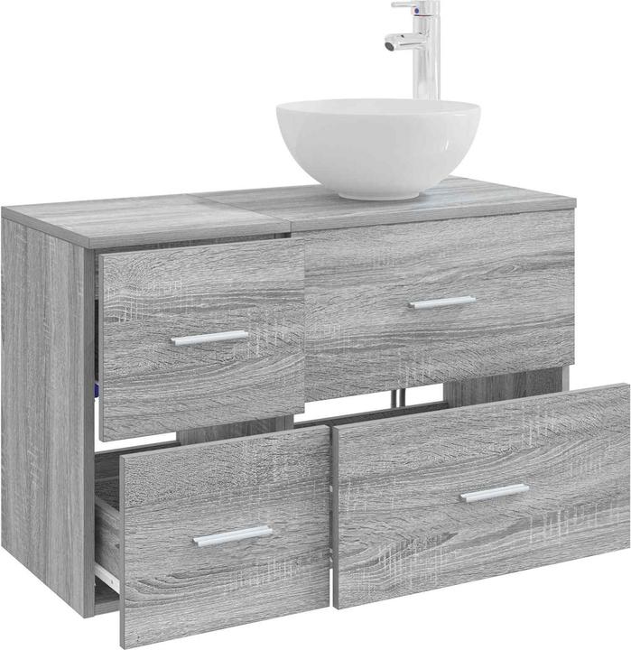 Produktbild vidaXL Badezimmerschrank Set