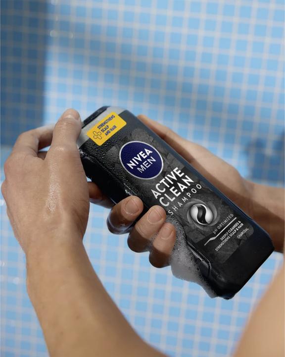 Produktbild NIVEA Tiefenreinigendes Shampoo für Herren (Active Clean Shampoo) Volumen: 500 ml (500 ml)