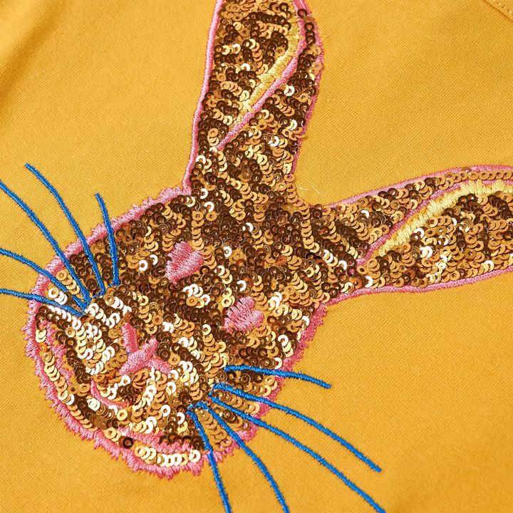 Immagine prodotto vidaXL Camicia da bambino a maniche lunghe ocra 116, materiale: 95% cotone. 5 (116)