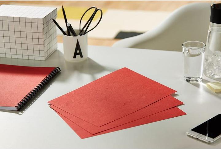 Actual product image Exacompta Evercover 270 g/m², 100 pieces, red