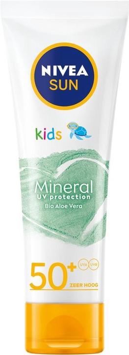 Produktbild NIVEA Sun Kids Mineral Uv Protection Sunscreen Face Spf50+ - 50ml (Sonnencreme Gesicht, SPF 50+, 50 ml)