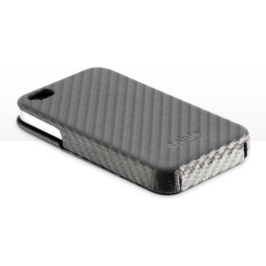 Cable Tech Cable Technologies CF-BK-IP4 custodia per cellulare Nero (Apple iPhone 4, Apple iPhone 4s), Cover smartphone, Nero