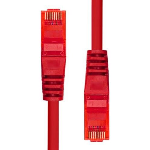 Thumbnail - ProXtend U/UTP CAT6 LSZH AWG 24 CU Red 25CM (U/UTP, CAT6, 0.25 m), Netzwerkkabel