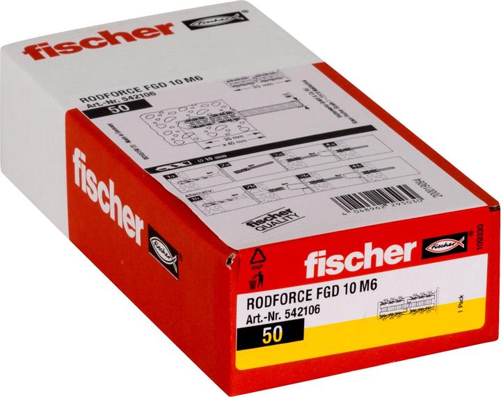 Image du produit Fischer Rodforce FGD 10 M6 (50 pcs)