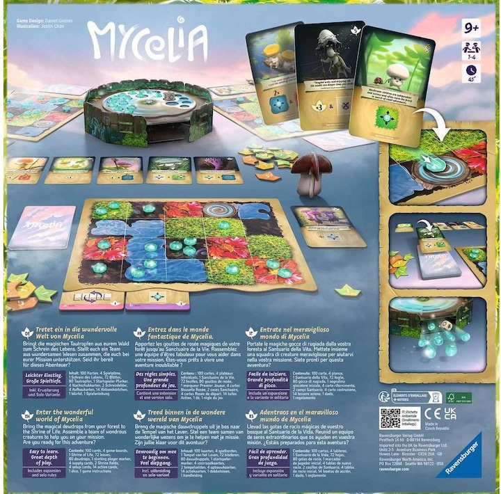 Produktbild Ravensburger Mycelia (Italienisch, Englisch, Spanisch, Multilingual, Isländisch, Deutsch, Französisch)
