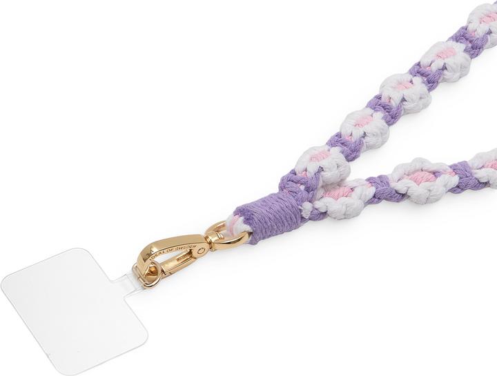 Produktbild iDeal Of Sweden für alle Cases mit Ladeanschluss mittig Necklace Phone Strap Crochet Flower