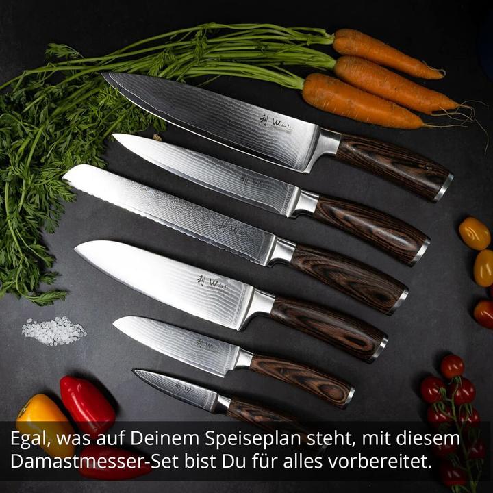 Actual product image Wakoli Damastmesser