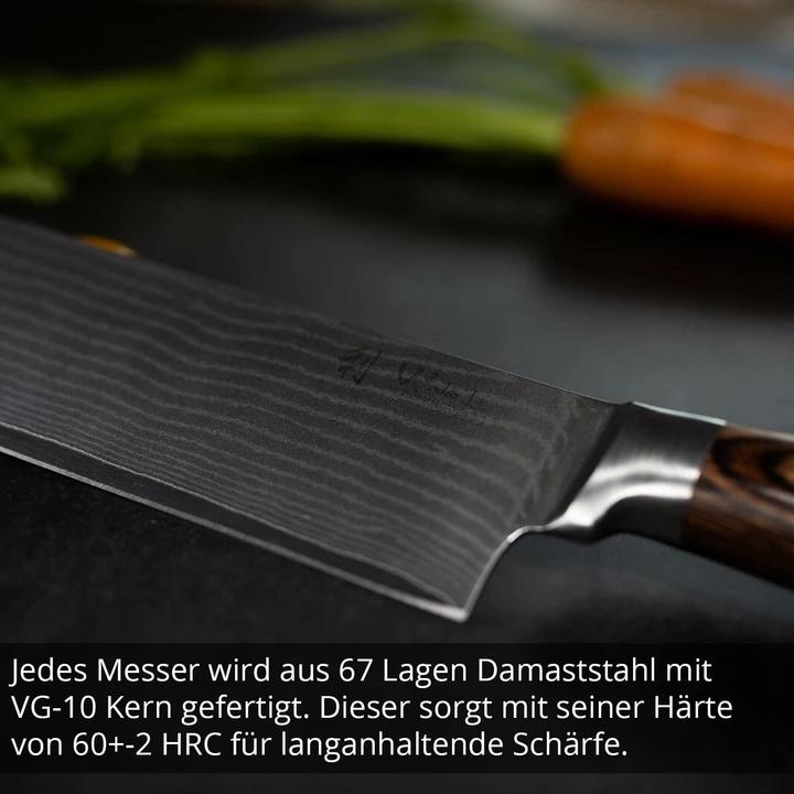 Actual product image Wakoli Damastmesser