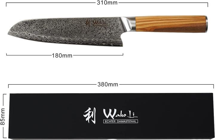 Image du produit Wakoli Couteau Santoku (18 cm)
