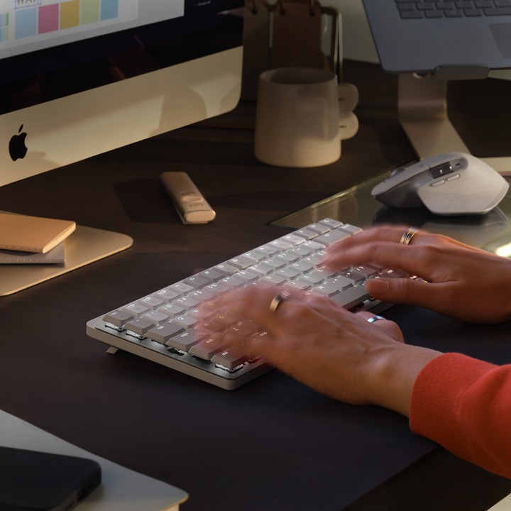 Produktbild Logitech MX Mechanical Mini for Mac (DE, Kabellos)