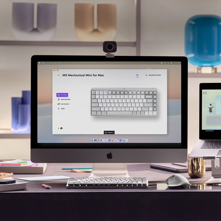 Produktbild Logitech MX Mechanical Mini for Mac (DE, Kabellos)