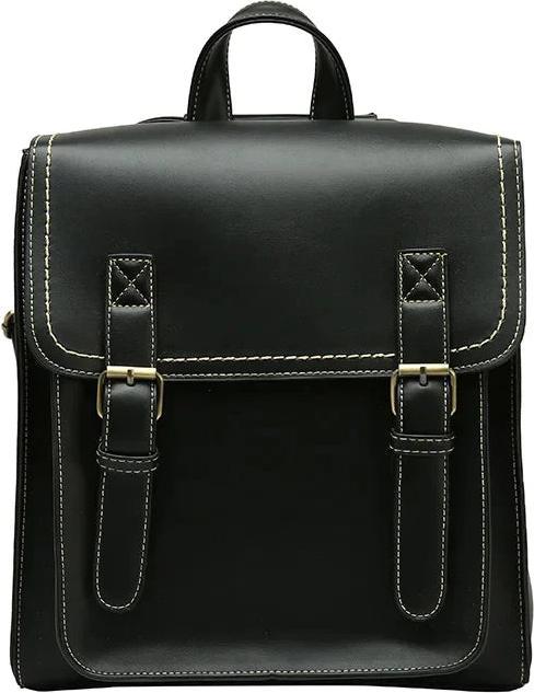 Image du produit Only-Bags.Store Vintage Pu cuir Sac à dos Mode Sacs d'école de haute qualité Sac à bandoulière de loisirs