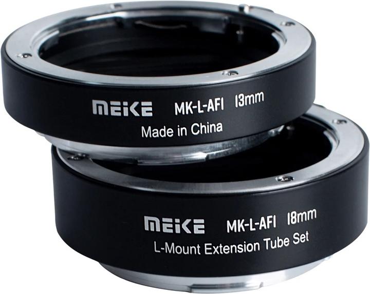 Productafbeelding Meike AF Macro Verlengset L Mount Metaal (Macro tussenring)