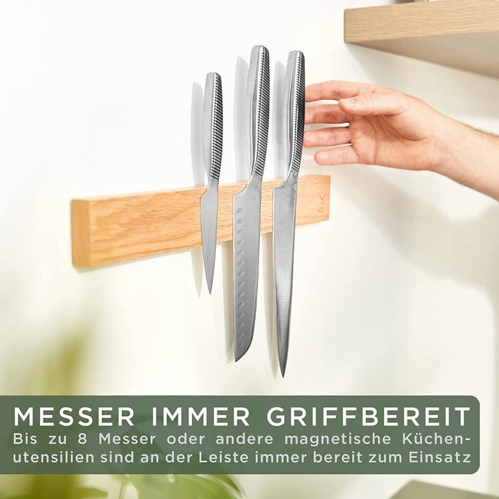 Produktbild Messerleiste Eiche