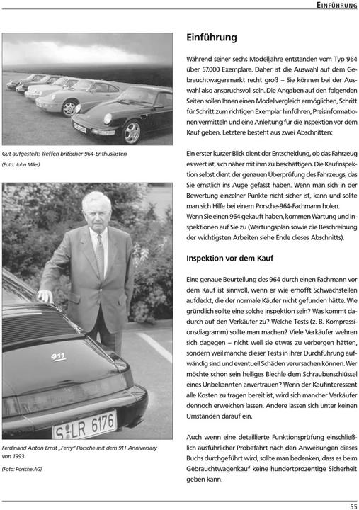 Produktbild Handbuch Porsche 911 Typ 964 (Deutsch, Adrian Streather, 2015)