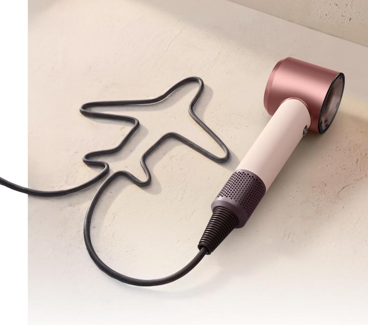 Actual product image Dyson Supersonic Travel Haartrockner Ceramic Pink/Roségold (1220 W)